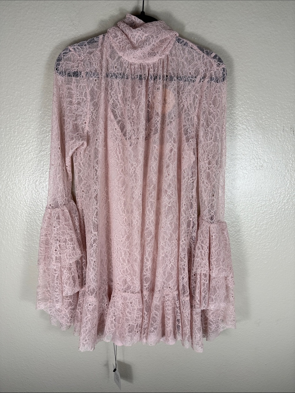 Camila Coelho Norma Mini Dress in Dusty Pink - Picture 5 of 9